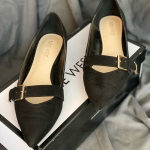 Nine West Flats; size 7; black; used